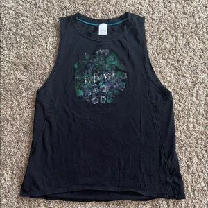 Ivivva by Lululemon girls graphic tank size 7
